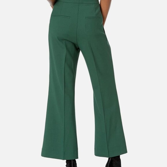 Wool crop flare pants - Picture 2 of 2